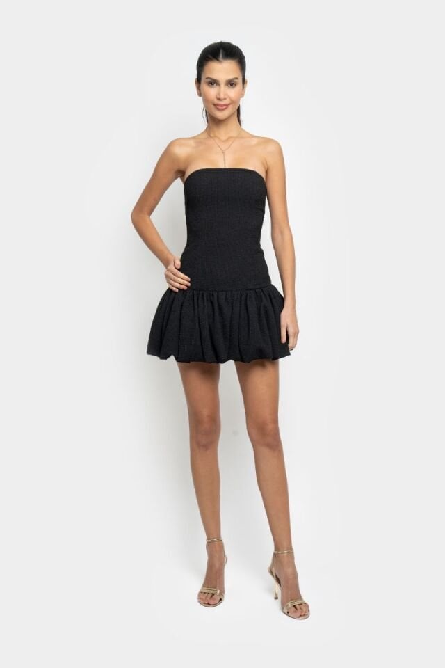 OPHELIA DRESS IN BLACK