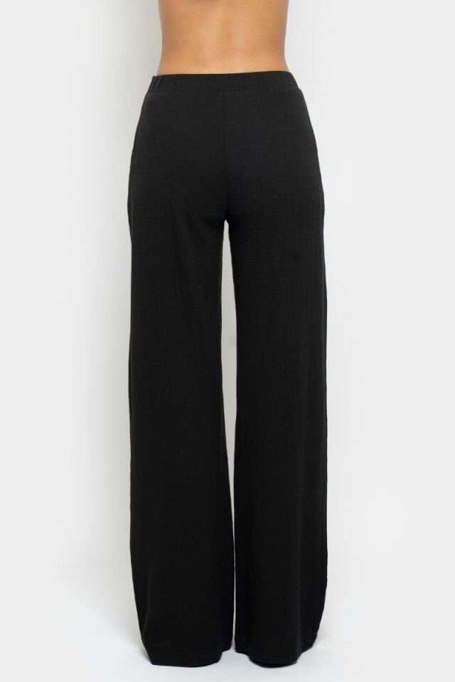 SEZANE PANTS IN BLACK