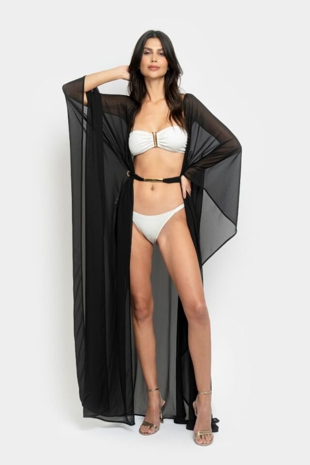 DUNE KIMONO IN BLACK