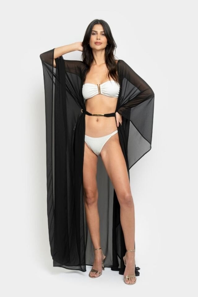 DUNE KIMONO IN BLACK
