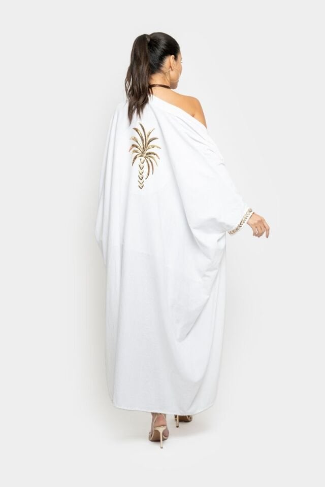 WHITE PEARL KIMONO