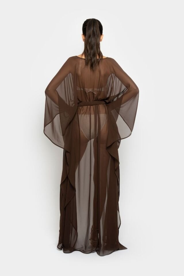 DUNE KIMONO IN BROWN