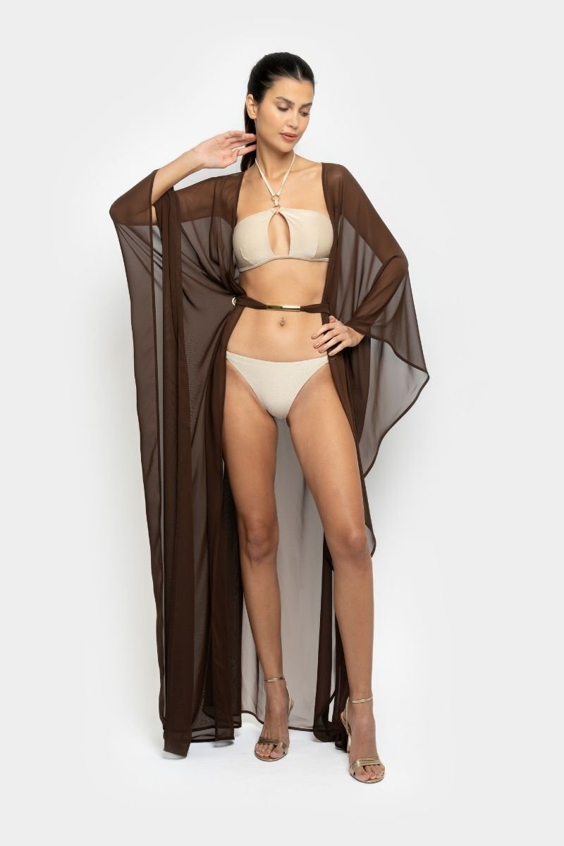 DUNE KIMONO IN BROWN