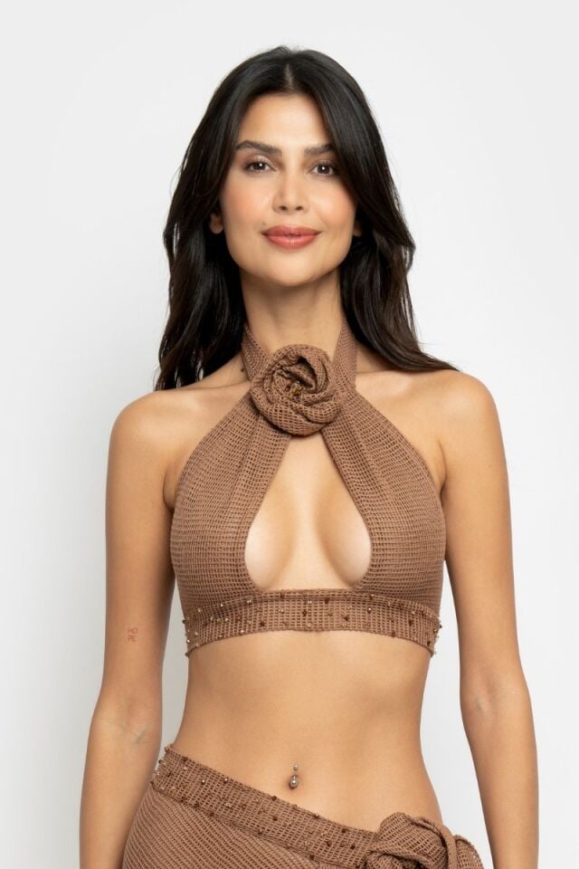 COPPER ROSE IN TOP