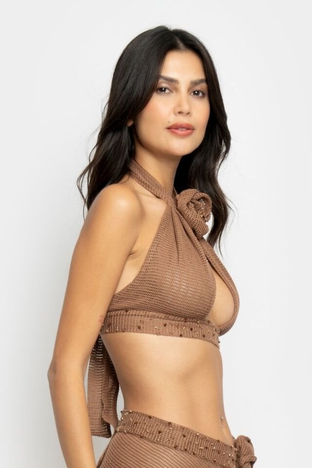 COPPER ROSE IN TOP