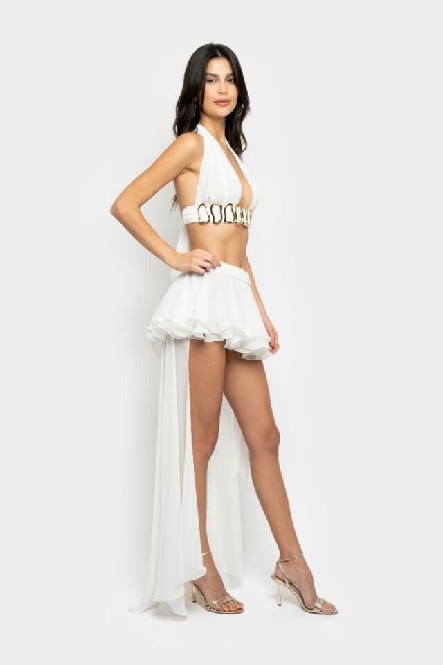 MARYLN SKIRT IN WHITE