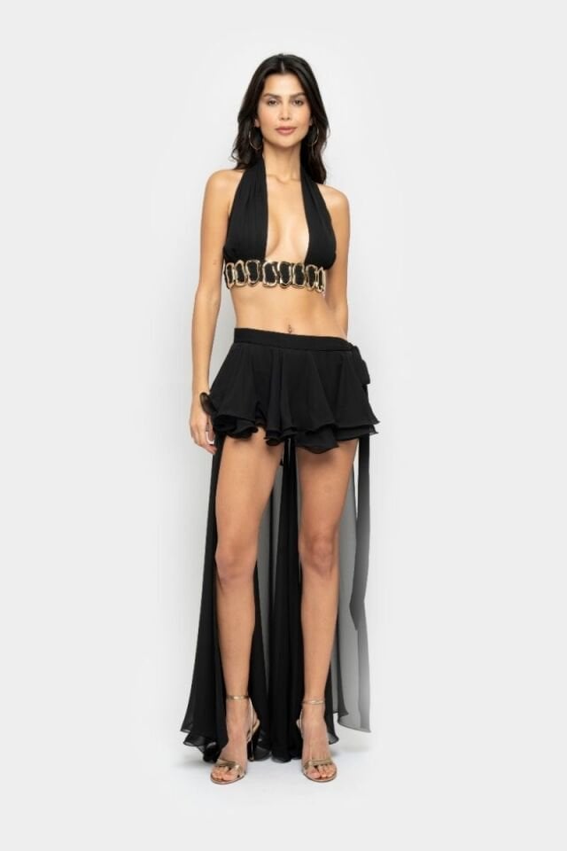 MARYLN SKIRT IN BLACK
