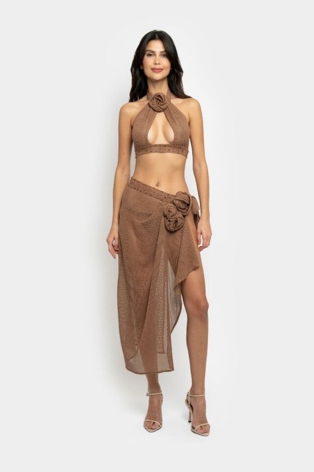 COPPER ROSE SKIRT
