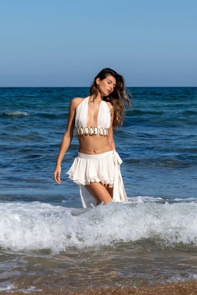 MARYLN TOP IN WHITE